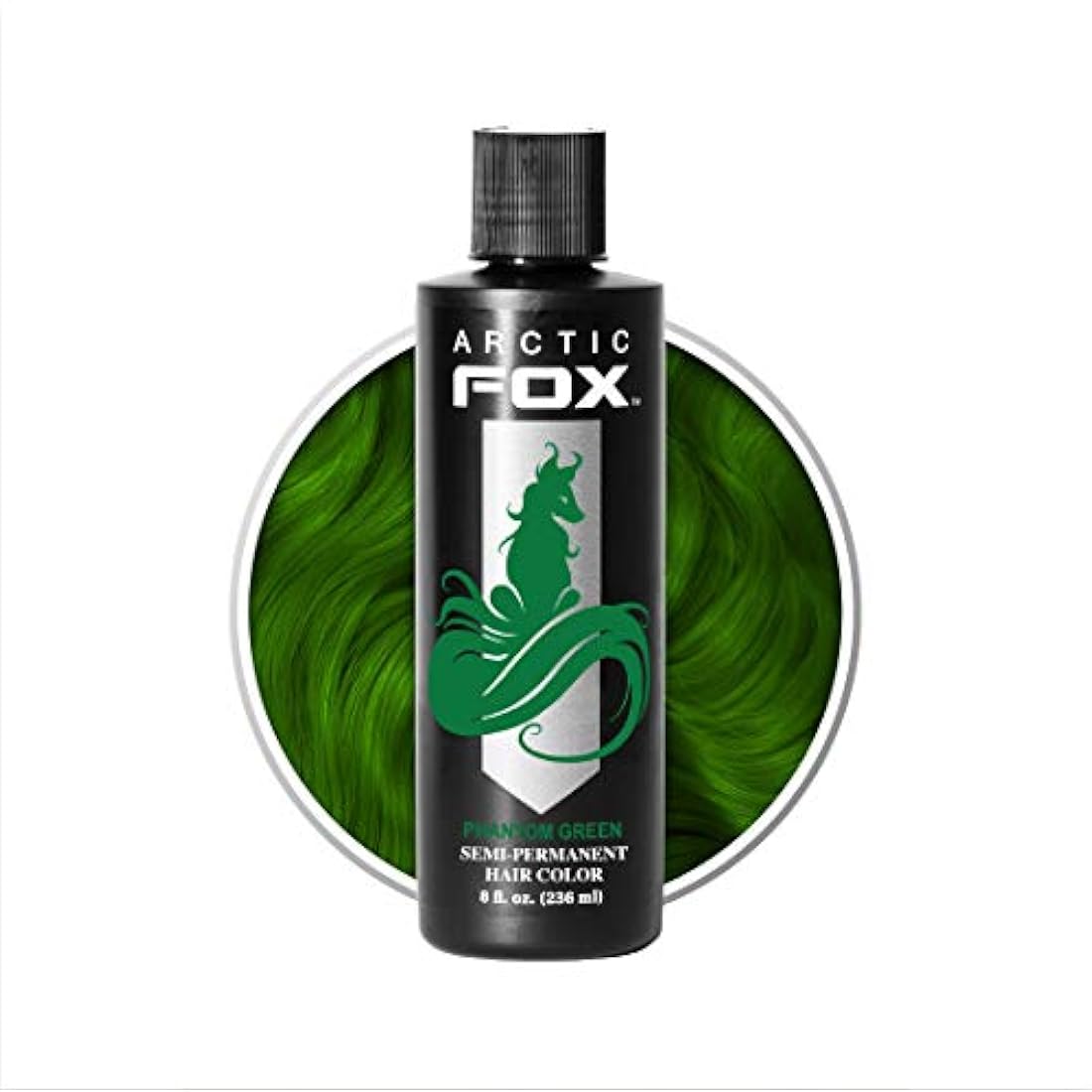 Tinte de cabello semipermanente 4 onzas Verde