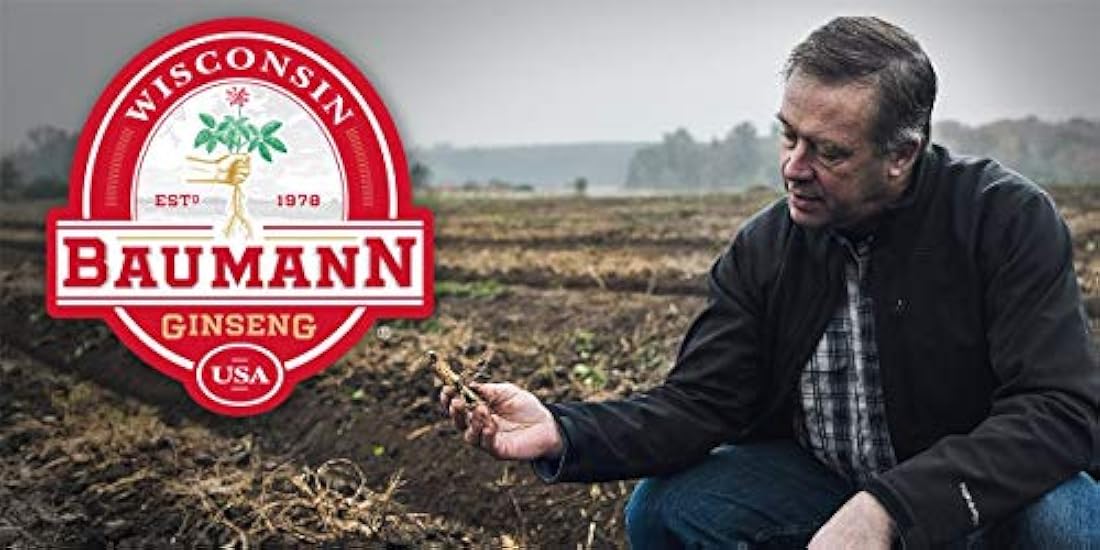 Baumann Ginseng Cápsulas auténticas de ginseng americanas
