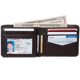 Alpine Swiss  - Cartera de identificación para hombre