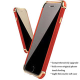 Funda para iPhone 8 Plus, ultrafina, flexible, mate