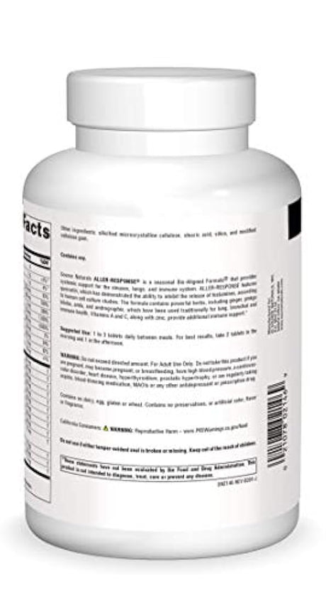 Source Naturals aller-response, SN2146, 1, 1