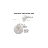 Aretes de acero quirúrgico 1 unidad negro 10g diámetro 10 mm