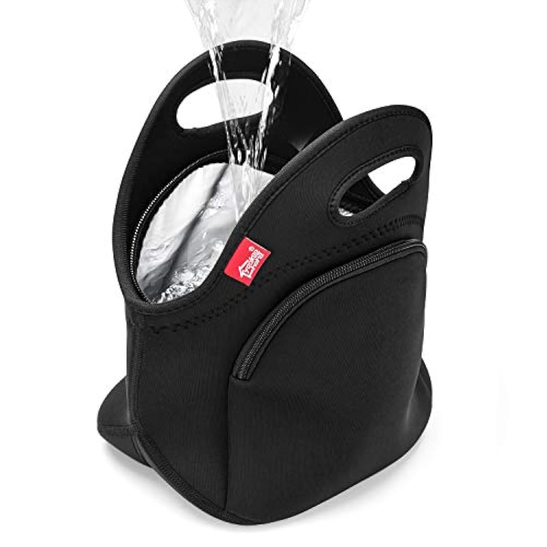 Bolsa de almuerzo con aislamiento impermeable con bolsillo
