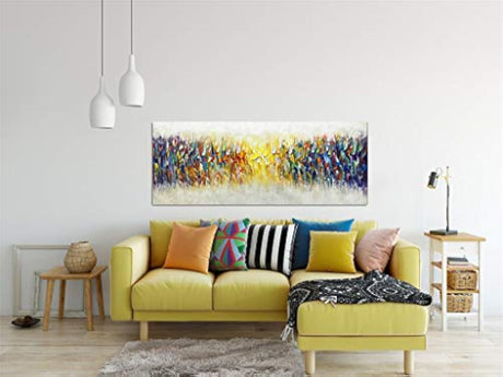 pintado a mano sobre lienzo, arte contemporáneo