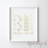 Cuadro de estructura molecular