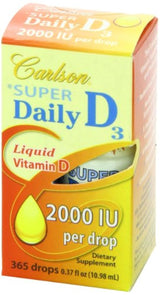 Vitamina líquida D3 sin sabor