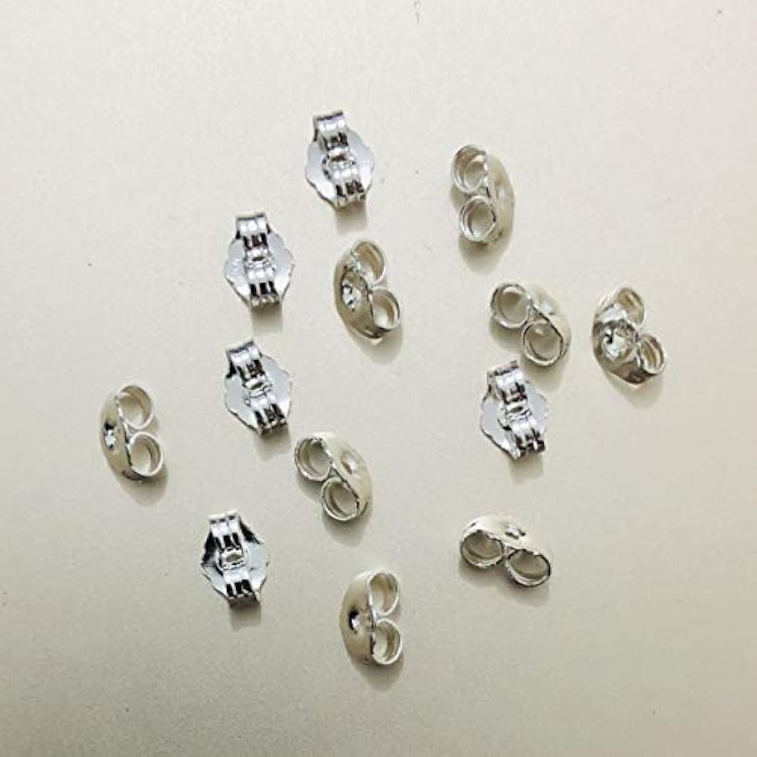 12 piezas / 6 pares de pendientes de plata de ley 925