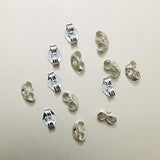 12 piezas / 6 pares de pendientes de plata de ley 925