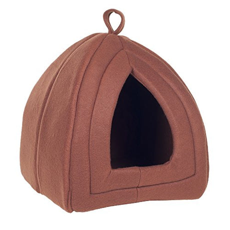 Cama de gato PETMAKER Iglú Marron