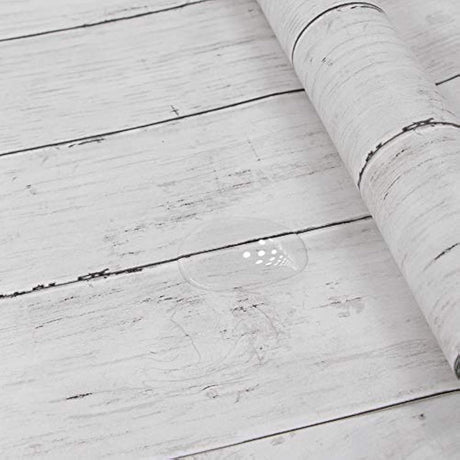 Abyssaly  Papel de madera autoadhesivo extraíble para pared