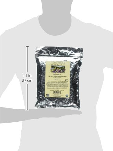 Polvo de cáscara orgánico de  1 libra