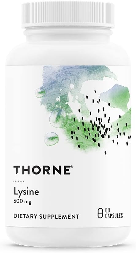 Lysina THORNE 500 mg - Salud de la piel, energía, inmune