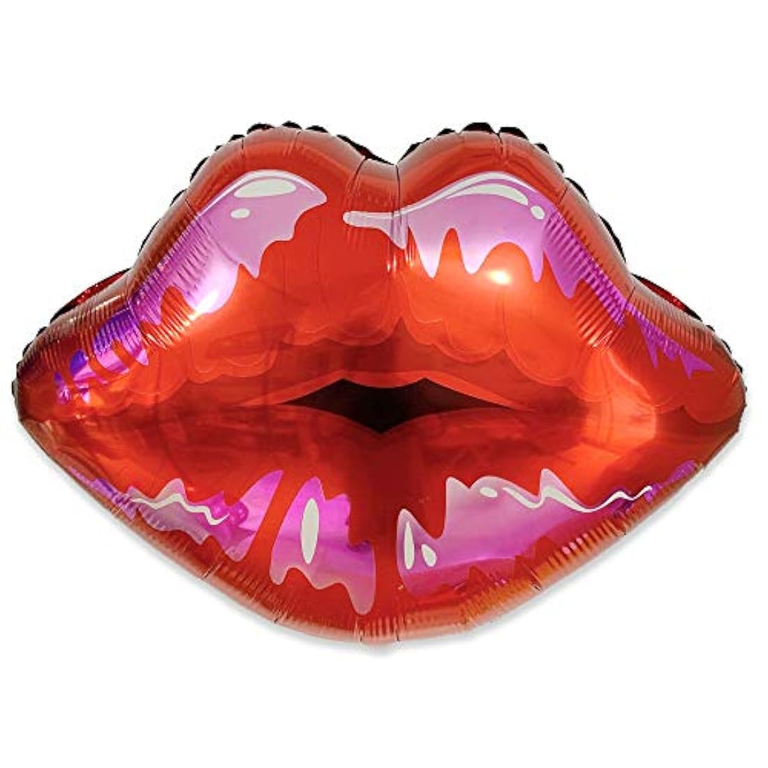 Kiss Labios Globos Rojo Labios Forma Mylar Foil Globo