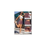 Shorts cortos deportivos de cintura para mujer talla XL