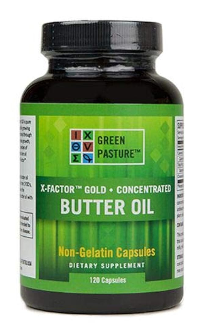 Vitamina Aceite de mantequilla 120 cápsulas