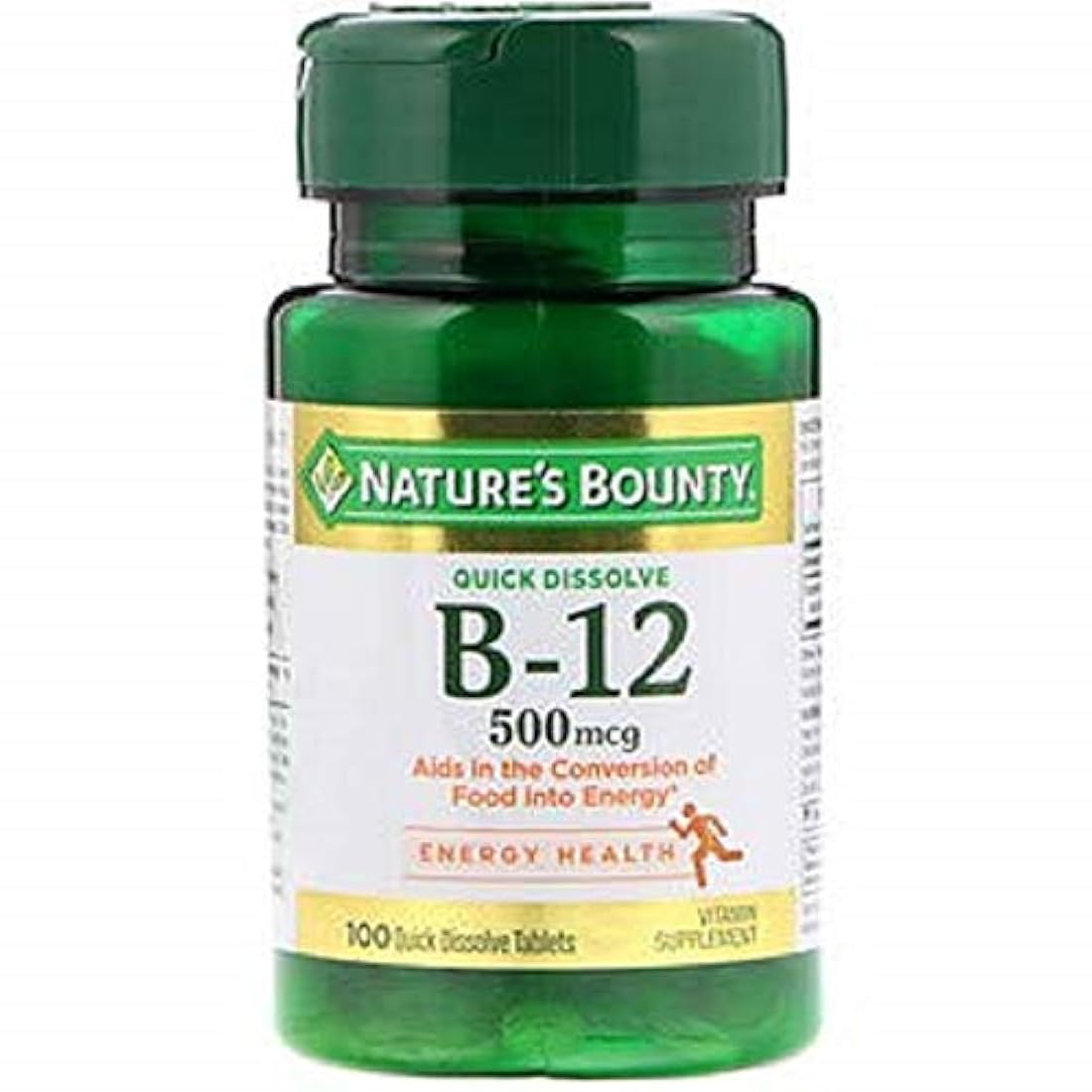 De la Naturaleza Bounty Vitamina B-12 500 mcg microlozenges 100 EA