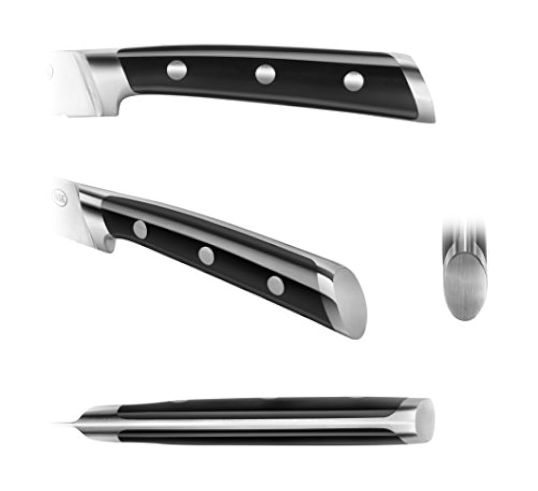 Acero Forjado cuchillo y madera