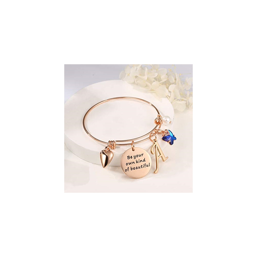 Pulseras y tobilleras con dije de mariposa para mujer