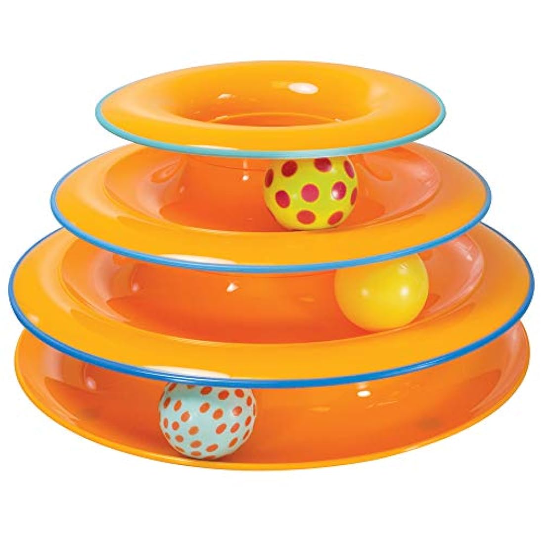 Petstages Cat Tracks Toy para gatos Divertidos niveles