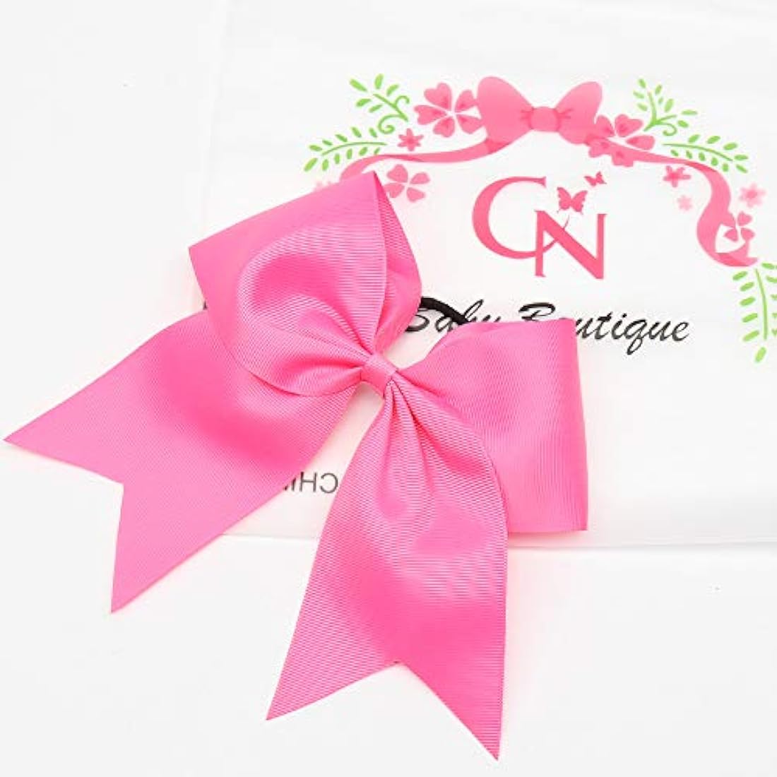 CN Girls Cheer Bow con soporte para coleta de animación