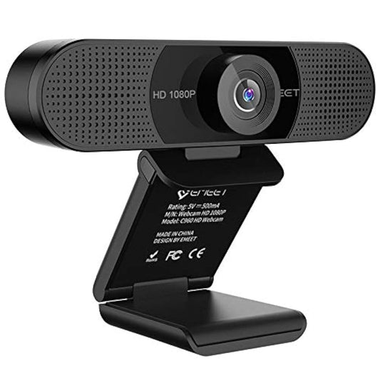 Webcam 1080p - eMeet C960 Full HD Webcam con micrófono