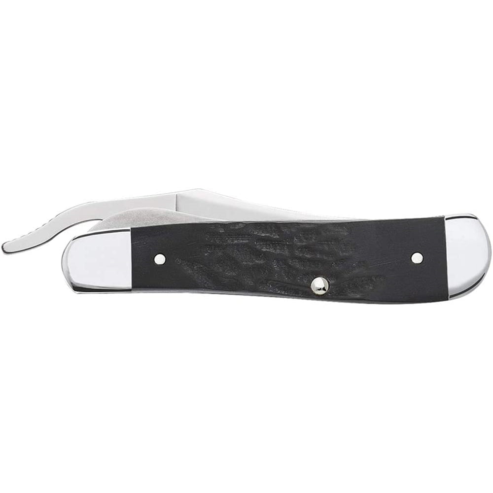 Cuchillo de bolsillo, sintético, Negro