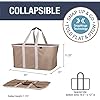 Cesta de lavandería plegable CleverMade 50L con asas largas