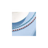 Pulseras y tobilleras de plata de ley con piedra natal