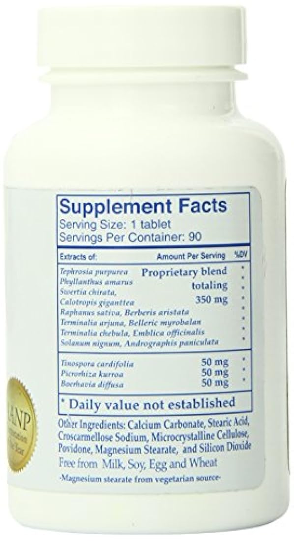 Ayush Hierbas Inc Suplemento de hierbas, livit-2, 90 Count