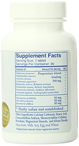 Ayush Hierbas Inc Suplemento de hierbas, livit-2, 90 Count