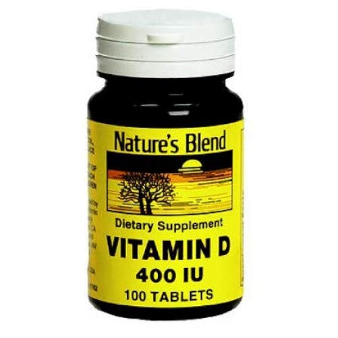 Nature's Blend Vitamina D 400 IU 100 tabletas