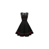Disfraz Vestido de cóctel para mujer de los años 50 talla XS
