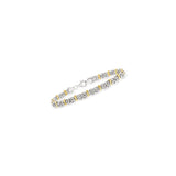 Pulseras y tobilleras de plata de ley