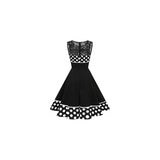 Disfraz Vestido de cóctel vintage de los años 50 talla XS