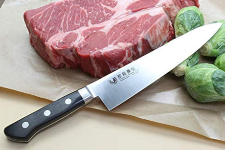 Yoshihiro Inox Gyuto japonés cuchillo de chef Plateado