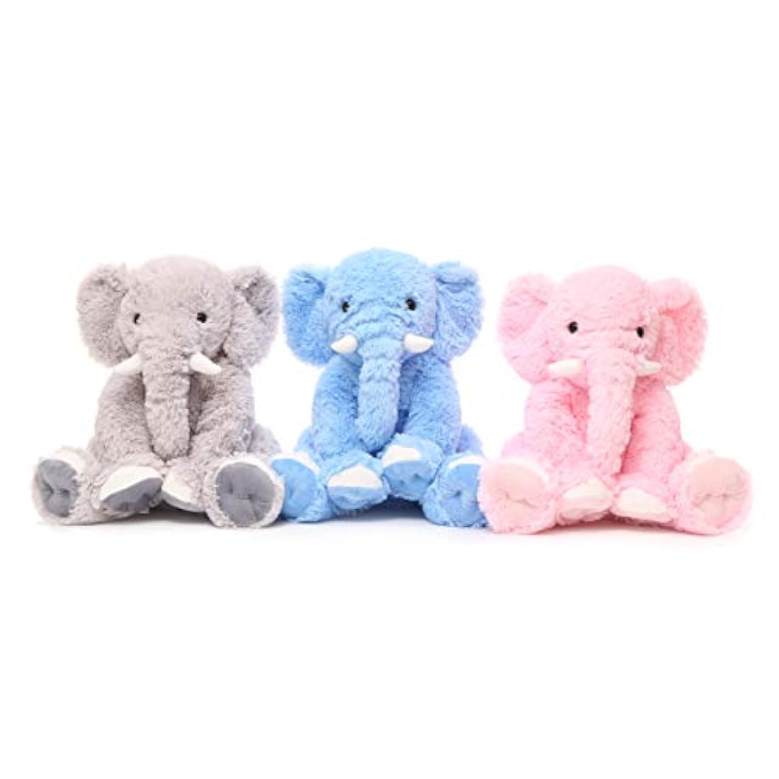 Elefante de peluche suave Rosado