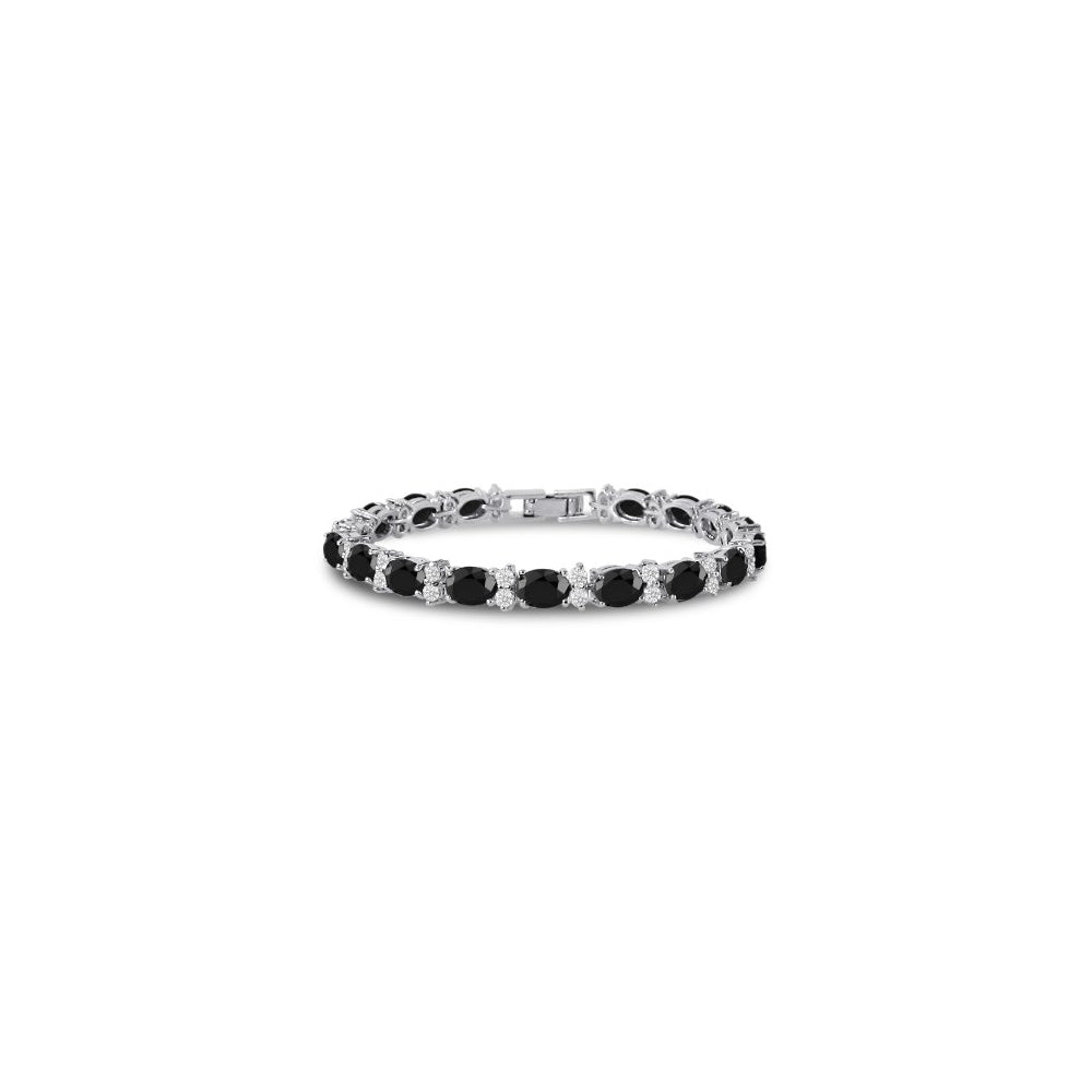 Pulseras y tobilleras de circonita cúbica redonda