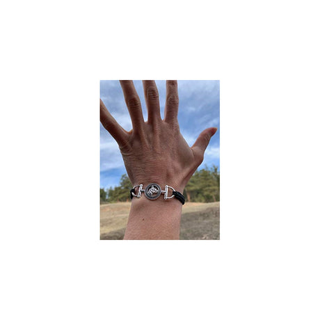 Pulseras y tobilleras con dije de caballo para niñas
