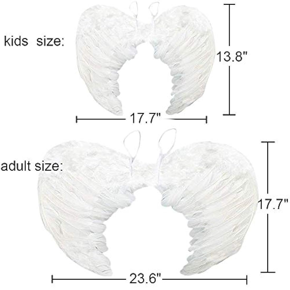 Disfraces Alas de ángel para niños y adultos