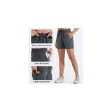 Shorts de senderismo para mujer de secado rápido talla XL
