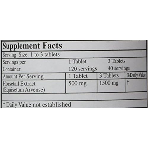 Sílice con bioflavonoides 500 mg de 120 tabletas