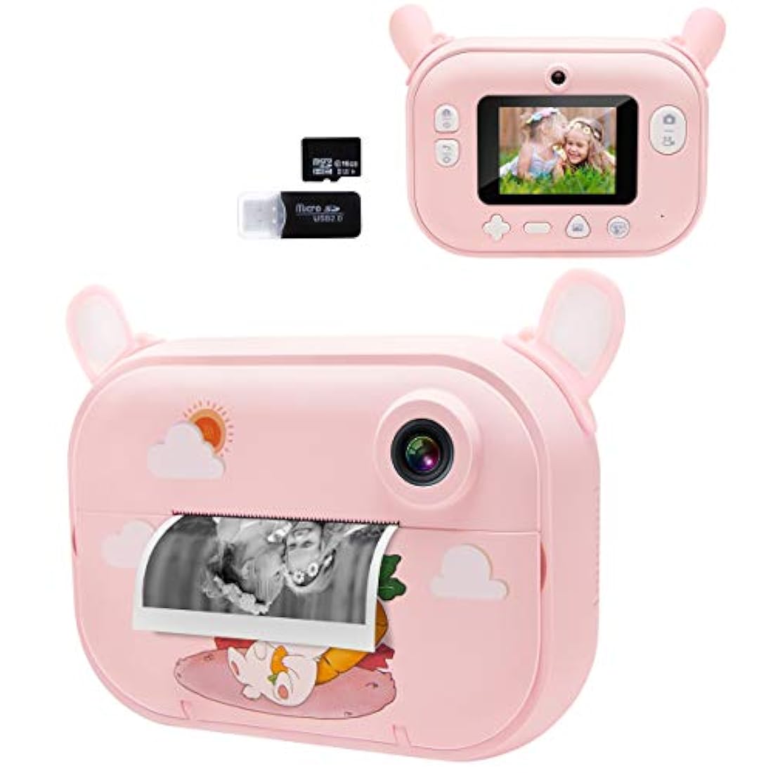 Cámara de impresión instantánea para niños