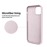 Funda compatible con iPhone 12   (rosa hielo)