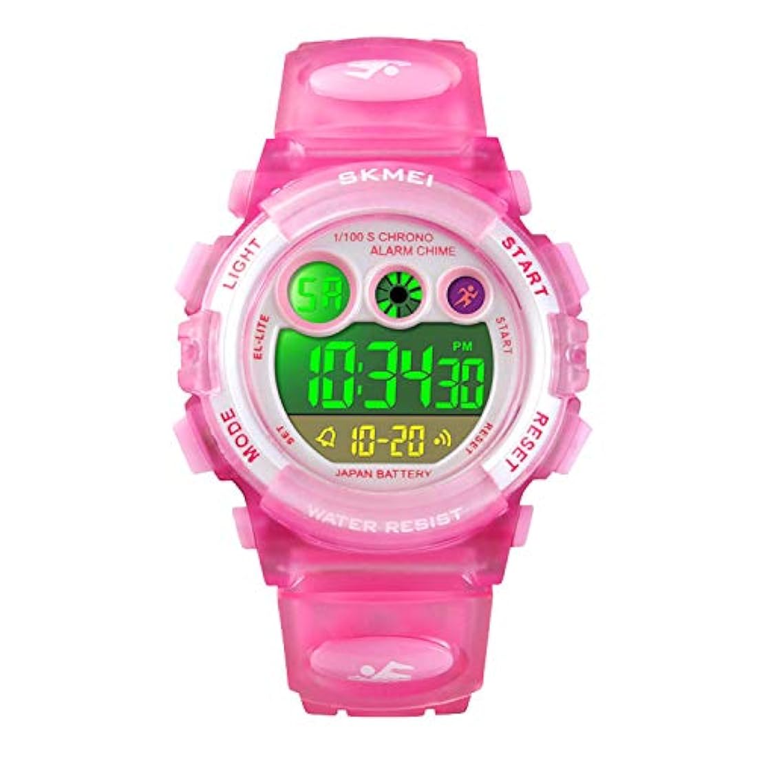 Reloj digital deportivo  niños y niñas,resistente al agua