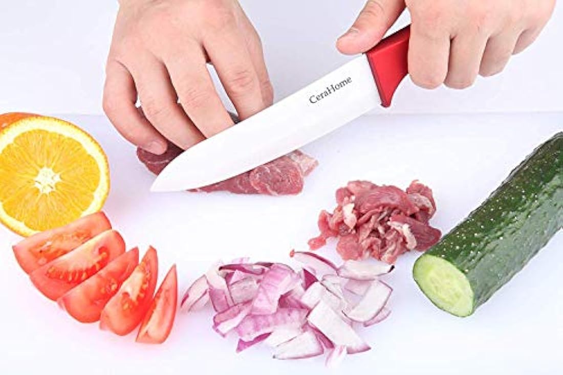 Cuchillo de cerámica profesional de 4 piezas