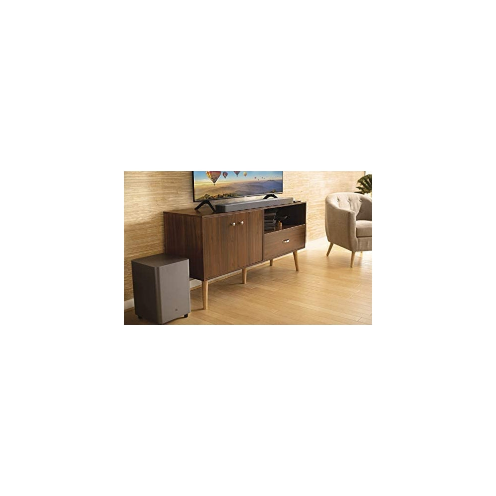 JBL Barra de Sonido JBL2GBAR51IMBLKAM, Subwoofer Inalámbrico 4K y 10 pulgadas