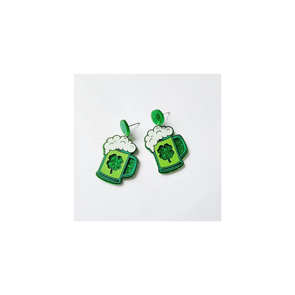 Aretes de San Patricio para mujeres
