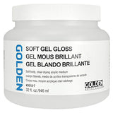 Acryl Med 32 oz Soft Gel Gloss Golden
