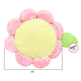 Cama de felpa suave de 61cm, perros y gatos, rosa pastel