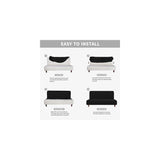 Fundas para Sofás  100% impermeable elástica sin brazos